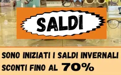 Sono iniziati i saldi dal 20 al 70% fino al 18 febbraio, approfittane!!